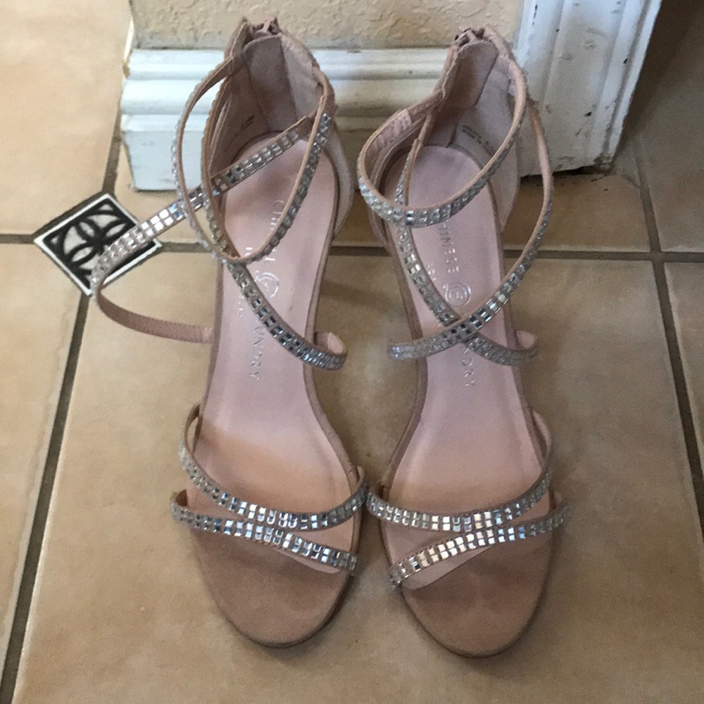 Nude Heeled Sandal